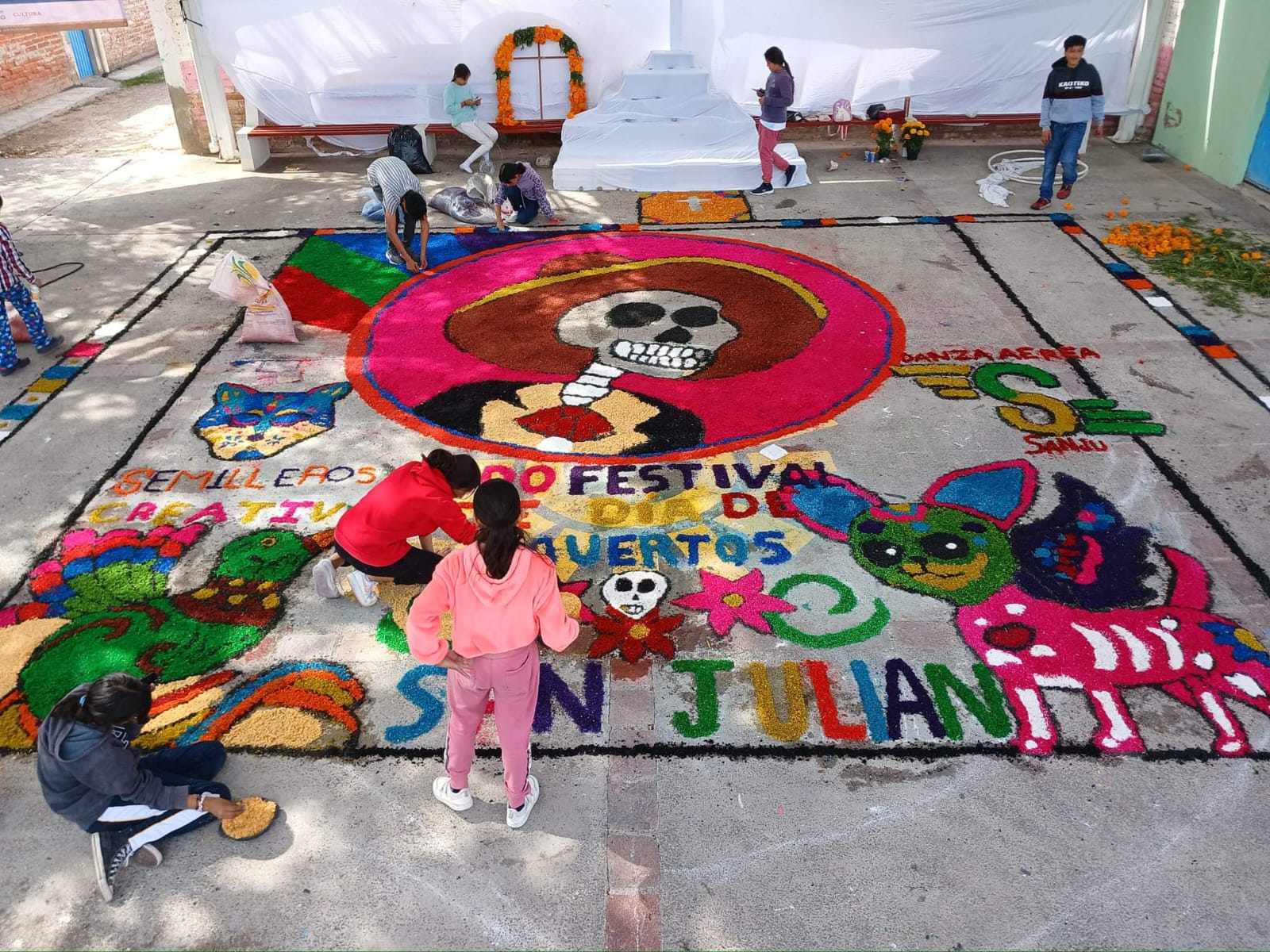 Actividad Cultural Comunitaria: 3.er Festival de Día de Muertos